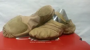 Freeform -- Split Sole Leather Ballet/Lyrical/Modern -- Caramel