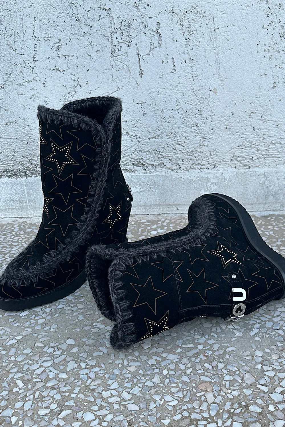 FRENCH TOE LASER STARS&STUDS