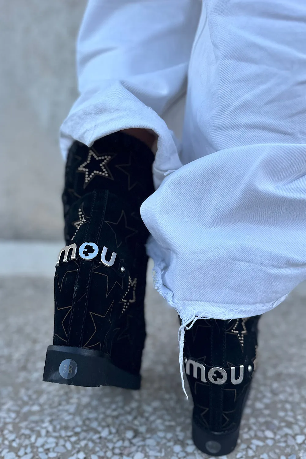 FRENCH TOE LASER STARS&STUDS