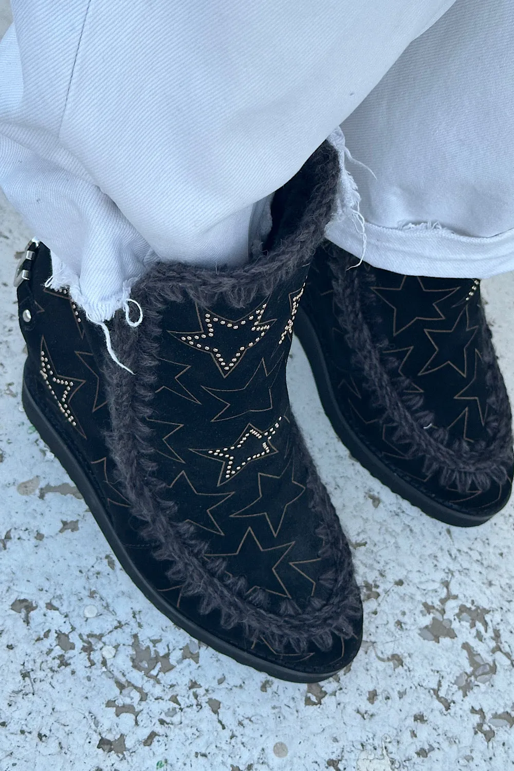 FRENCH TOE LASER STARS&STUDS