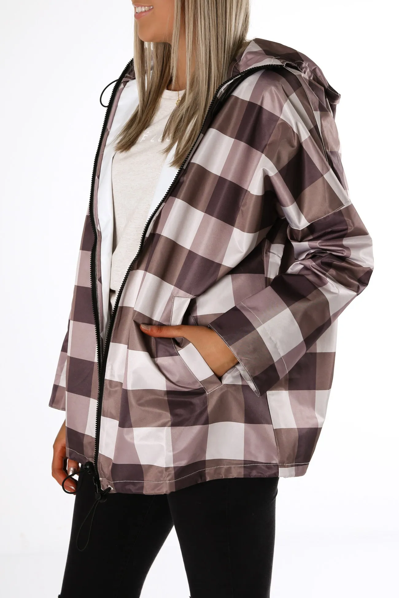 Fynn Spray Jacket Brown