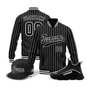 Gift Ideas,Custom Jacket MaxSoul Shoes and Hat Combo Offer Personalized Combo ZH-D020239-1