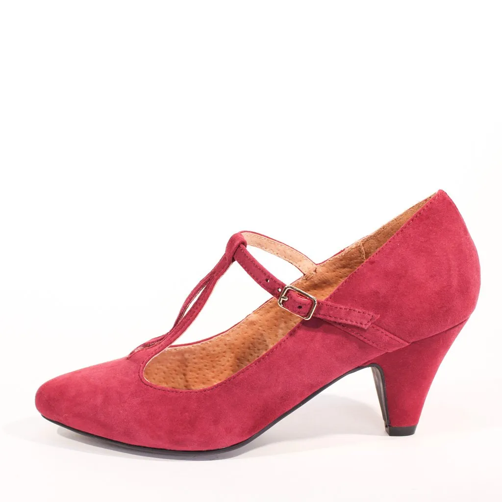 Gin T-Strap Heels