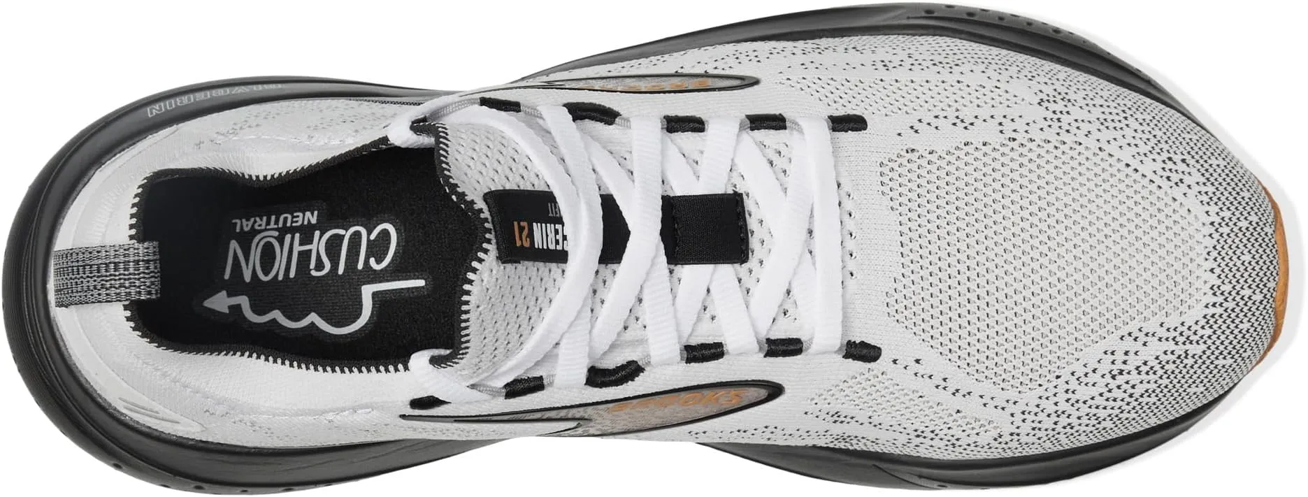 Glycerin Stealthfit 21 Brooks sneakers, White/Grey/Black