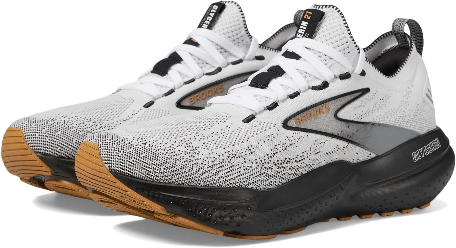 Glycerin Stealthfit 21 Brooks sneakers, White/Grey/Black