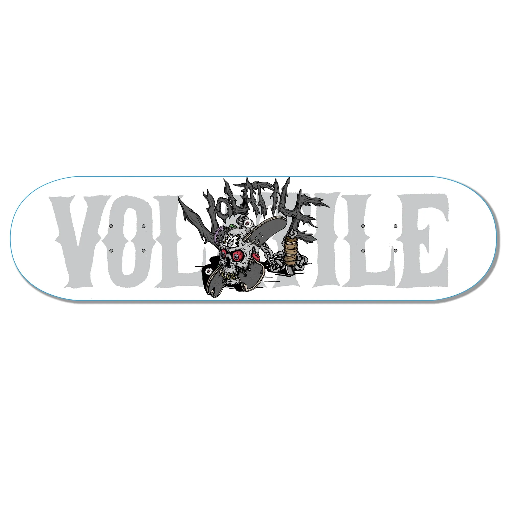 Haslam Skull Skate Deck