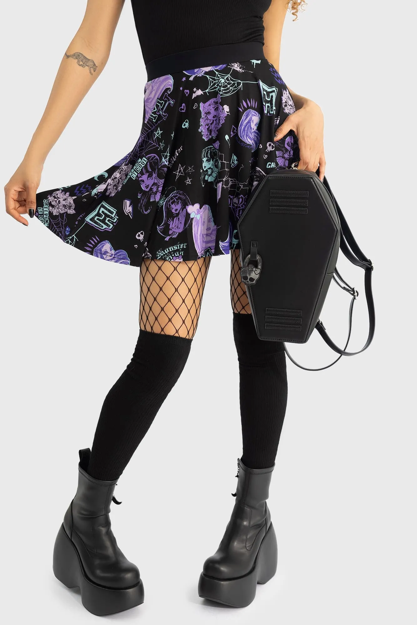 Haunt It Mini Skirt