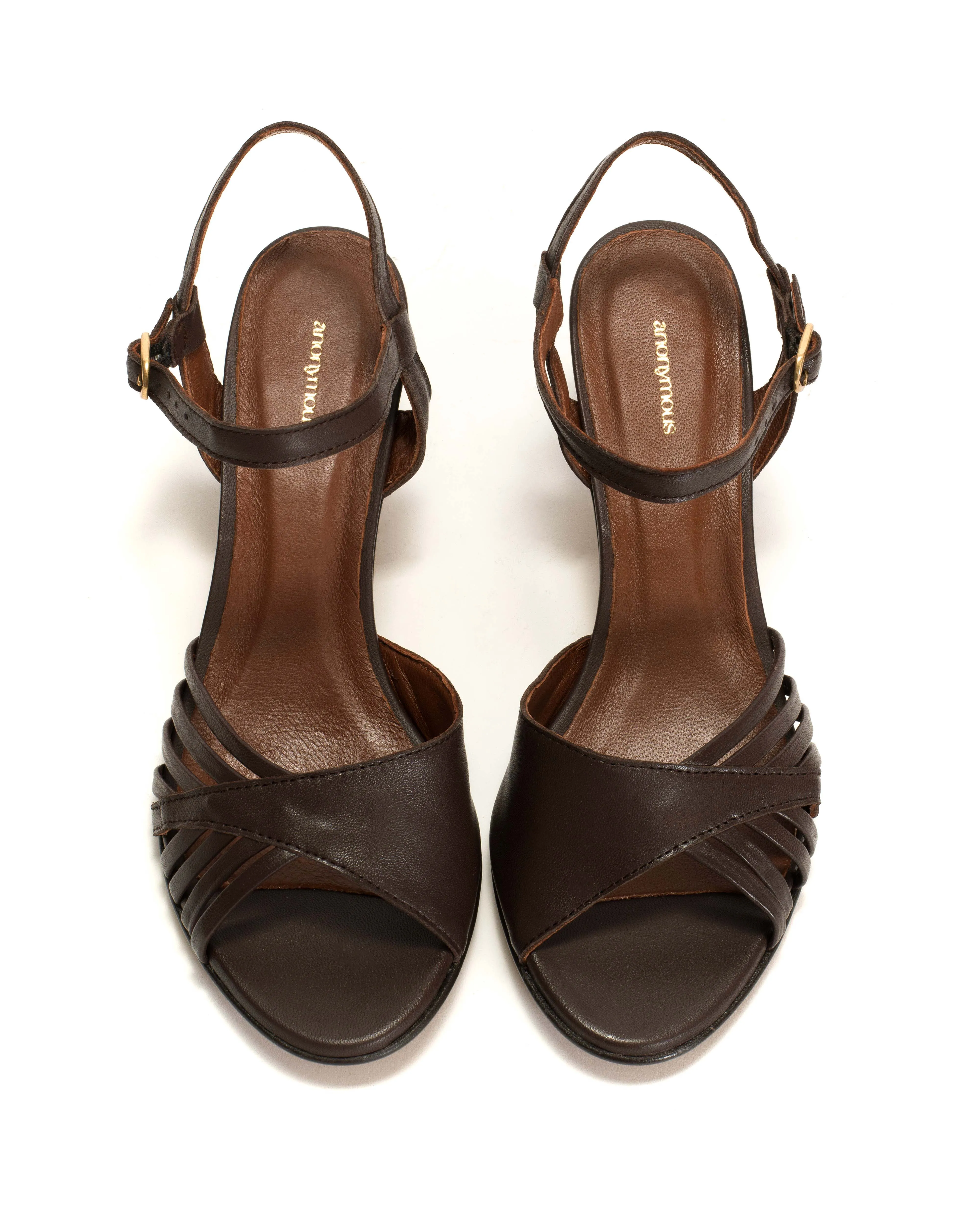 Hermine Silky lamb Coffee brown