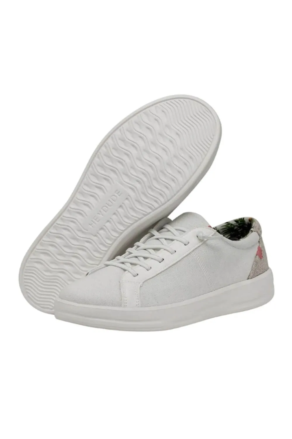 HEYDUDE Women’s Karina Sneakers in Coconut White | 40154-1JZ