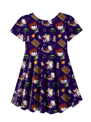 HK Witch Sisters Skater Dress
