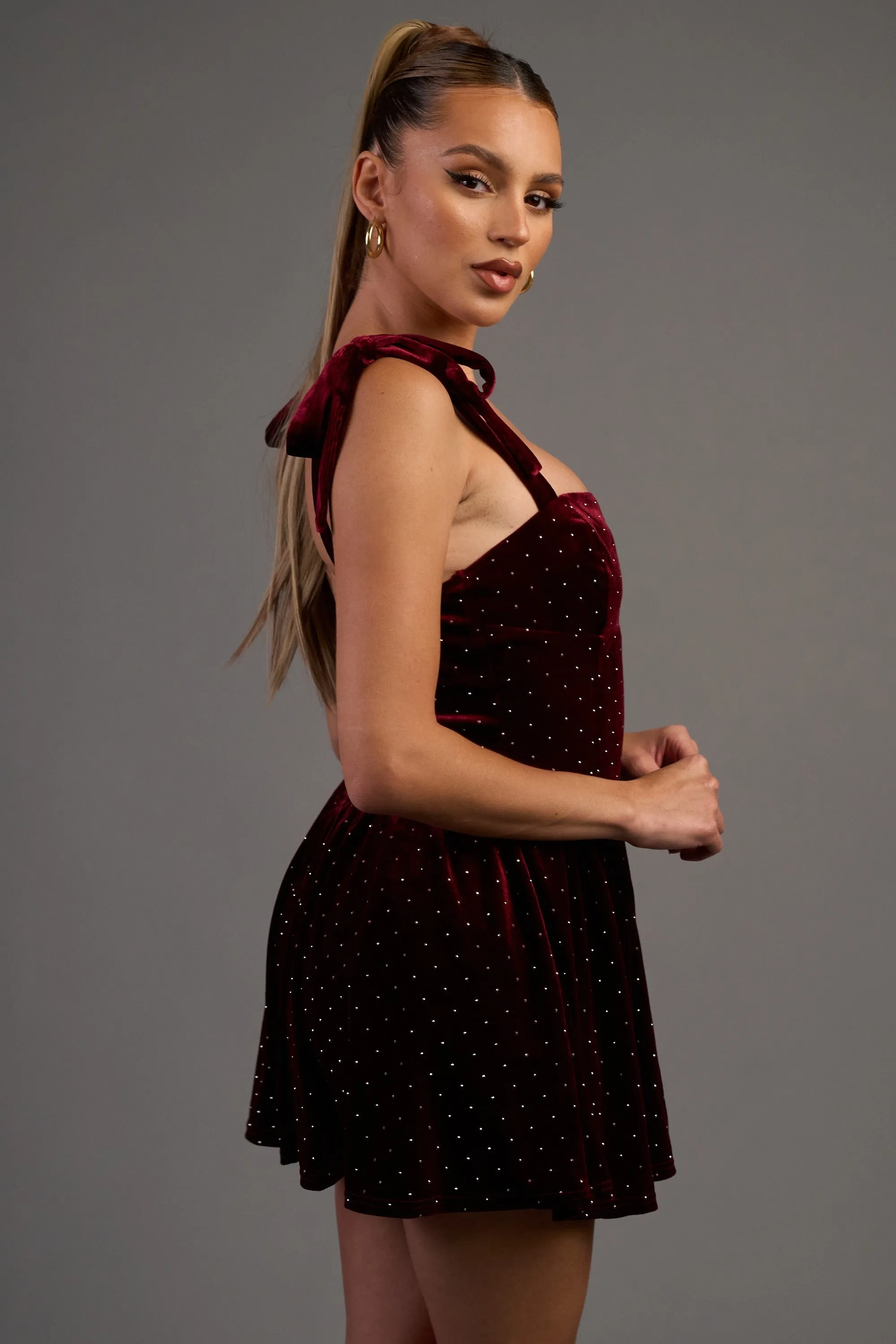 HOLIDAY SPIRIT MINI DRESS