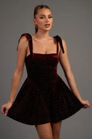HOLIDAY SPIRIT MINI DRESS