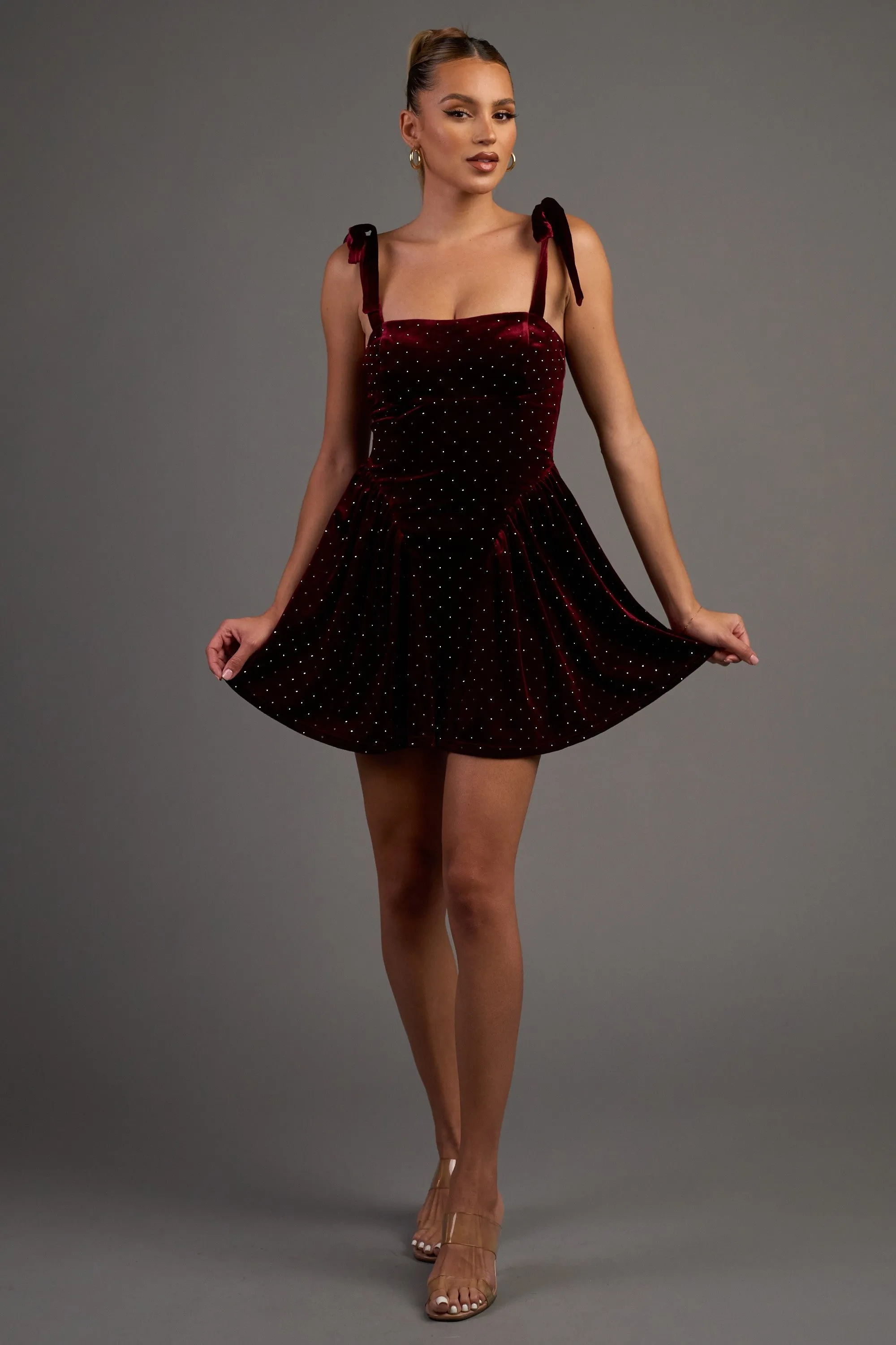HOLIDAY SPIRIT MINI DRESS