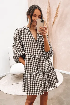 Karter Mini Dress Brown