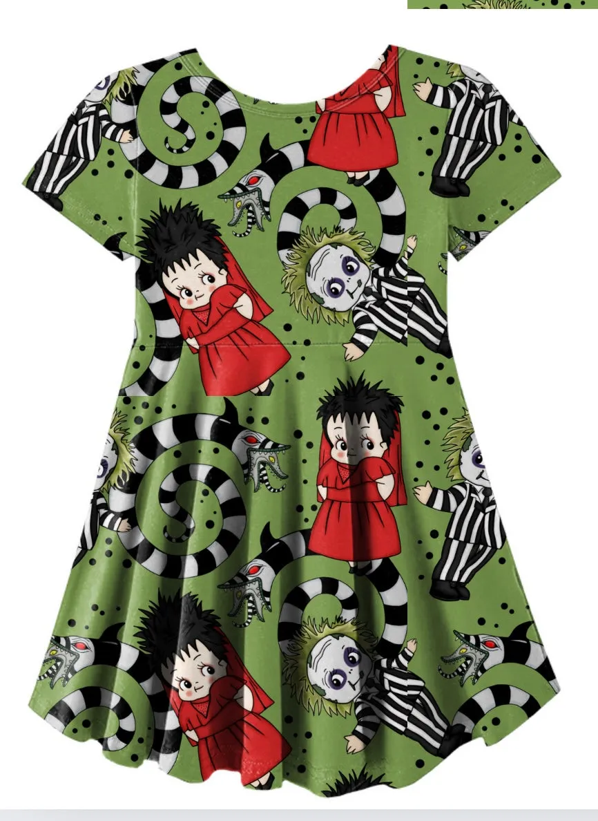 Kewpie Lyd!a & Beetle Skater Dress