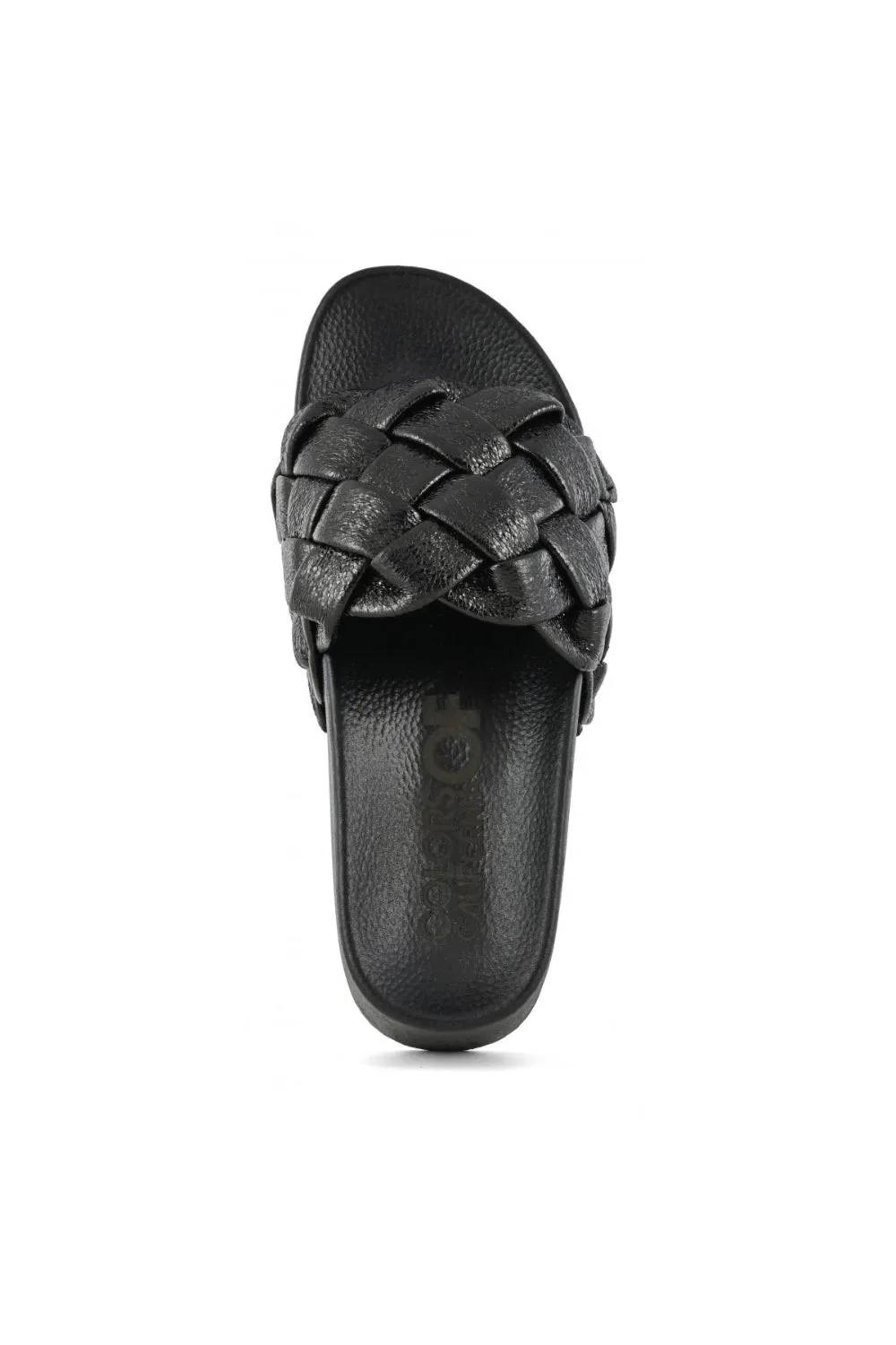 LAMINATED WEDGE WOVEN UPPER