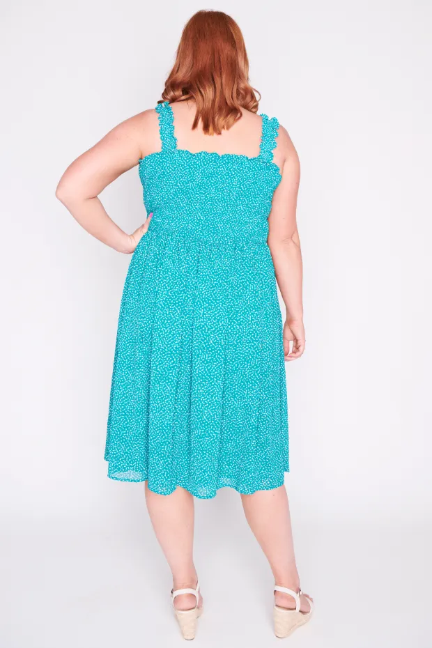 Lilly Irregular Spot Dress