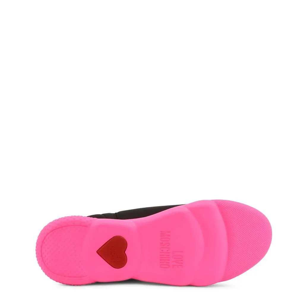 LOVE MOSCHINO  Pink Slip-On Shoes