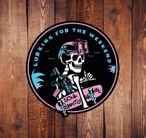 Lurking Weekend Sticker