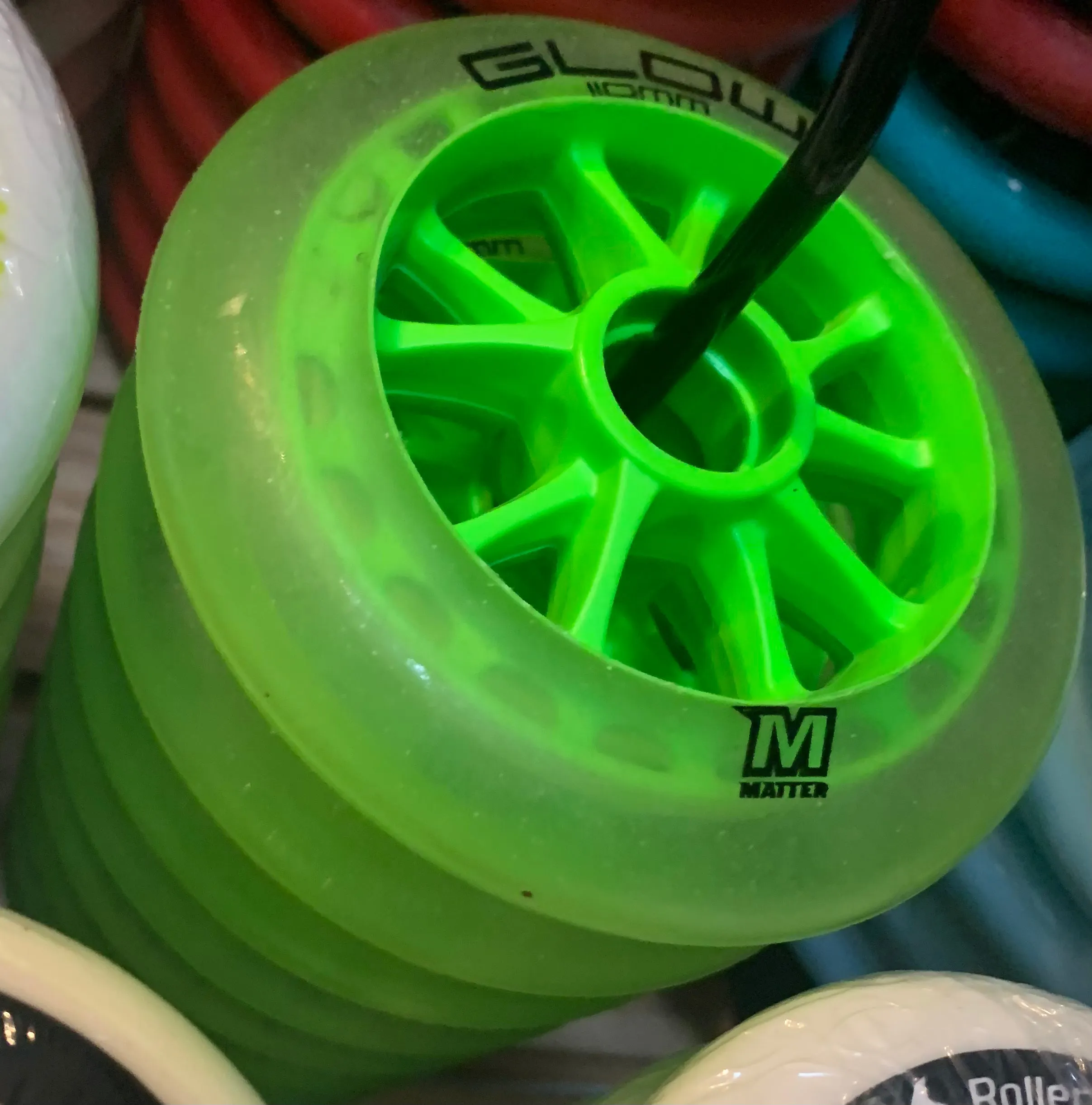 Matter Glow Wheels F1 110mm Pack of 8 Sale