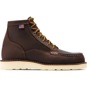 Men's 6" Bull Run Soft Toe Boots - Brown