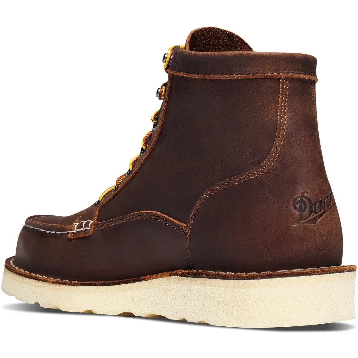 Men's 6" Bull Run Soft Toe Boots - Brown