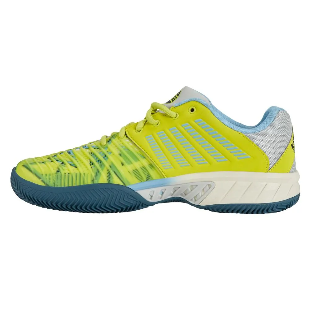 Men's Express Light 3 Padel Shoes Evening Primrose and Airy Blue