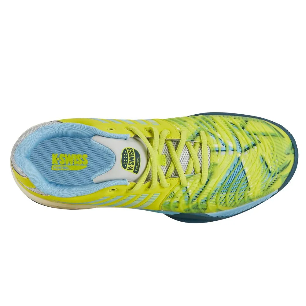 Men's Express Light 3 Padel Shoes Evening Primrose and Airy Blue
