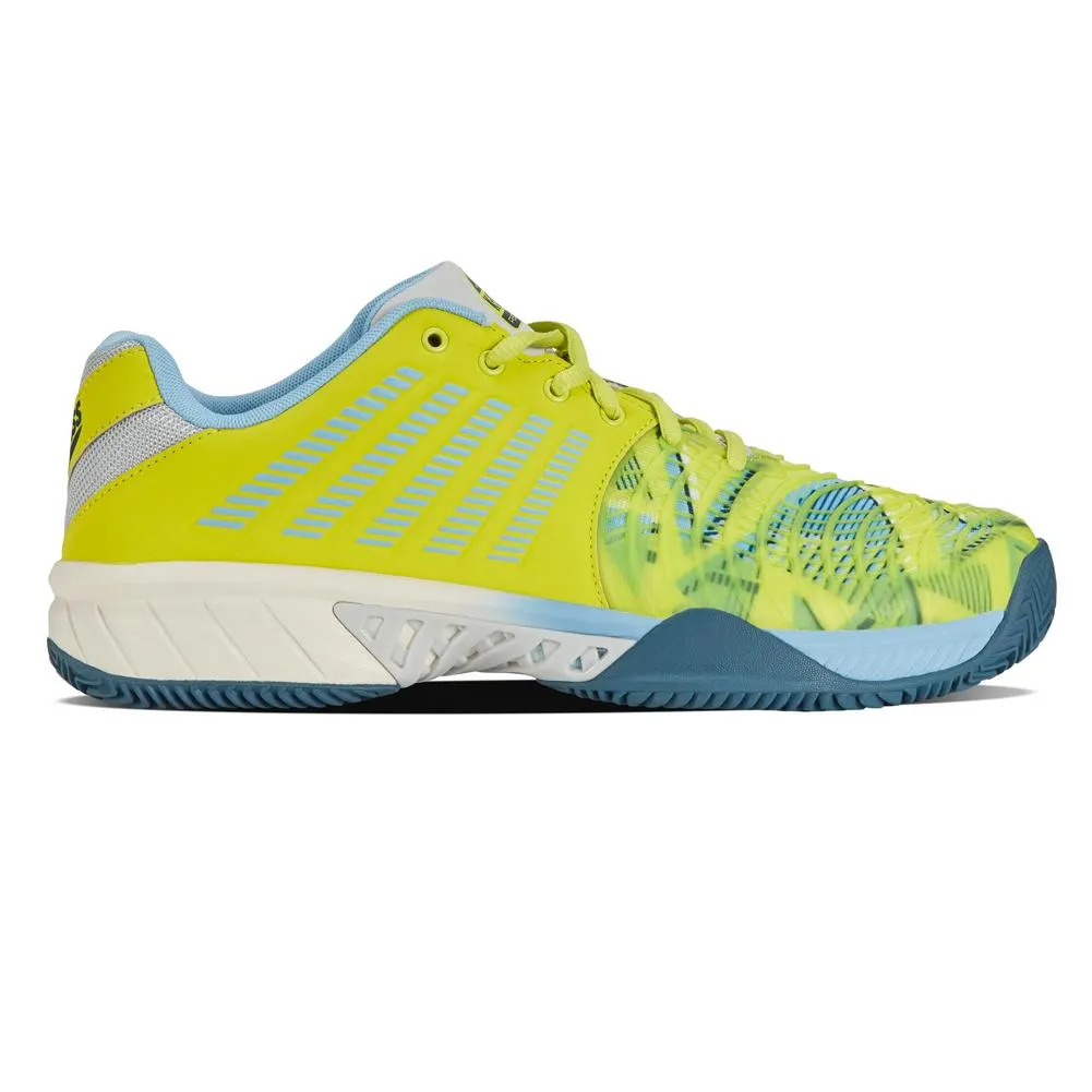 Men's Express Light 3 Padel Shoes Evening Primrose and Airy Blue