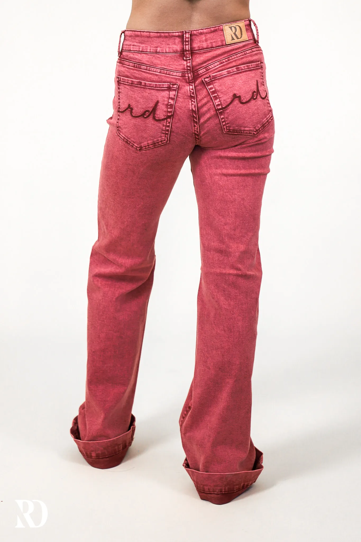 MERLOT SIGNATURE TROUSER DENIM