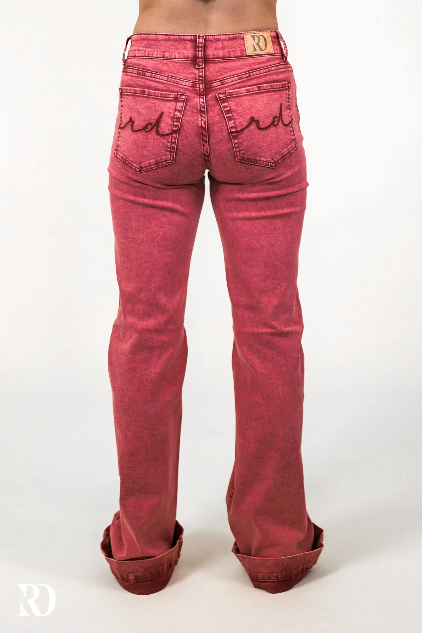 MERLOT SIGNATURE TROUSER DENIM