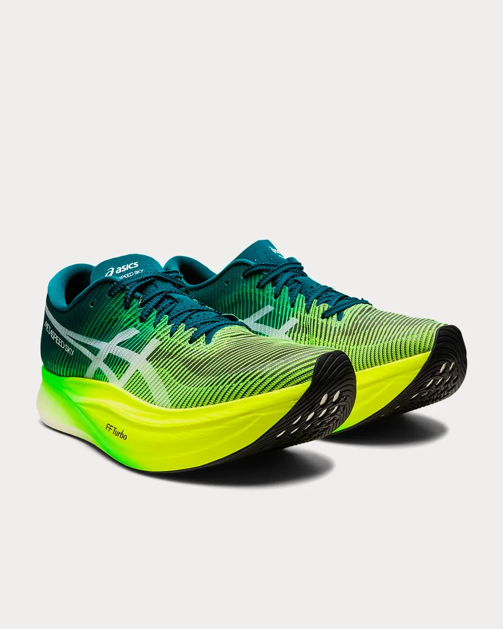 Metaspeed Sky  Velvet Pine / Safety Yellow Running Shoes