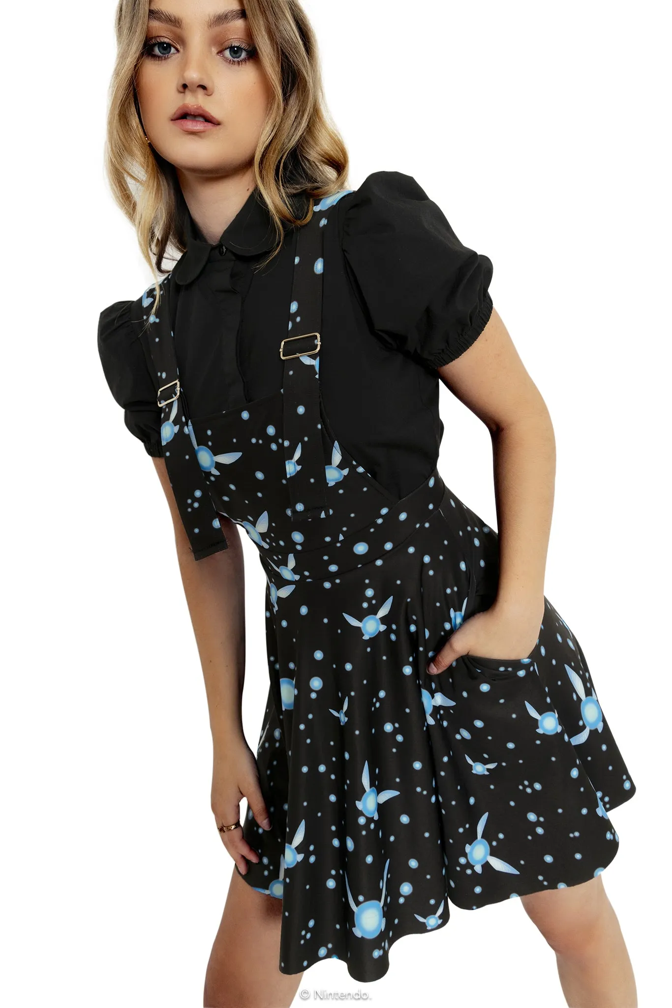 Navi Apron Dress