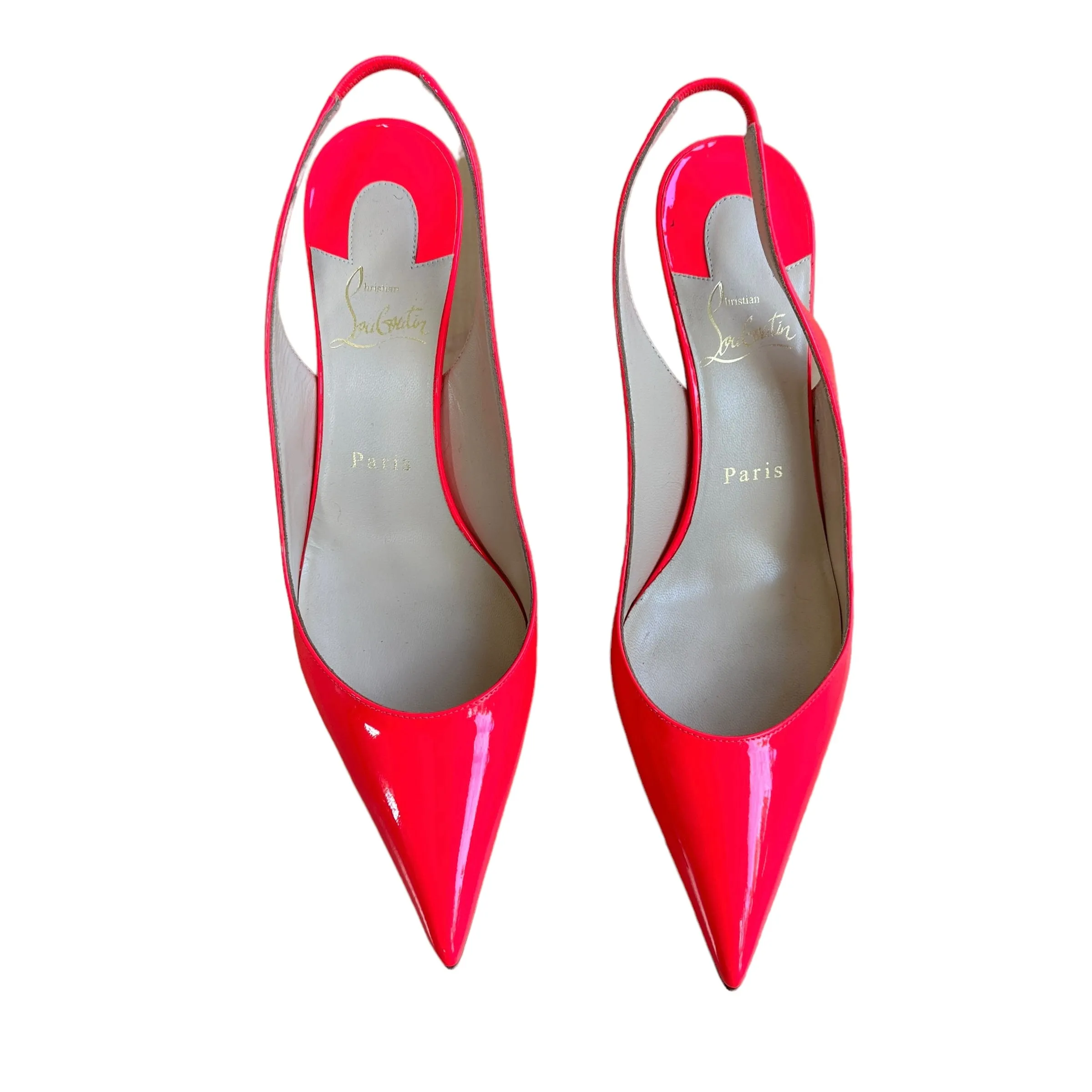 Neon Pink Heels - 8