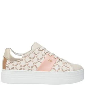 NeroGiardini Beige Patterned Sneakers