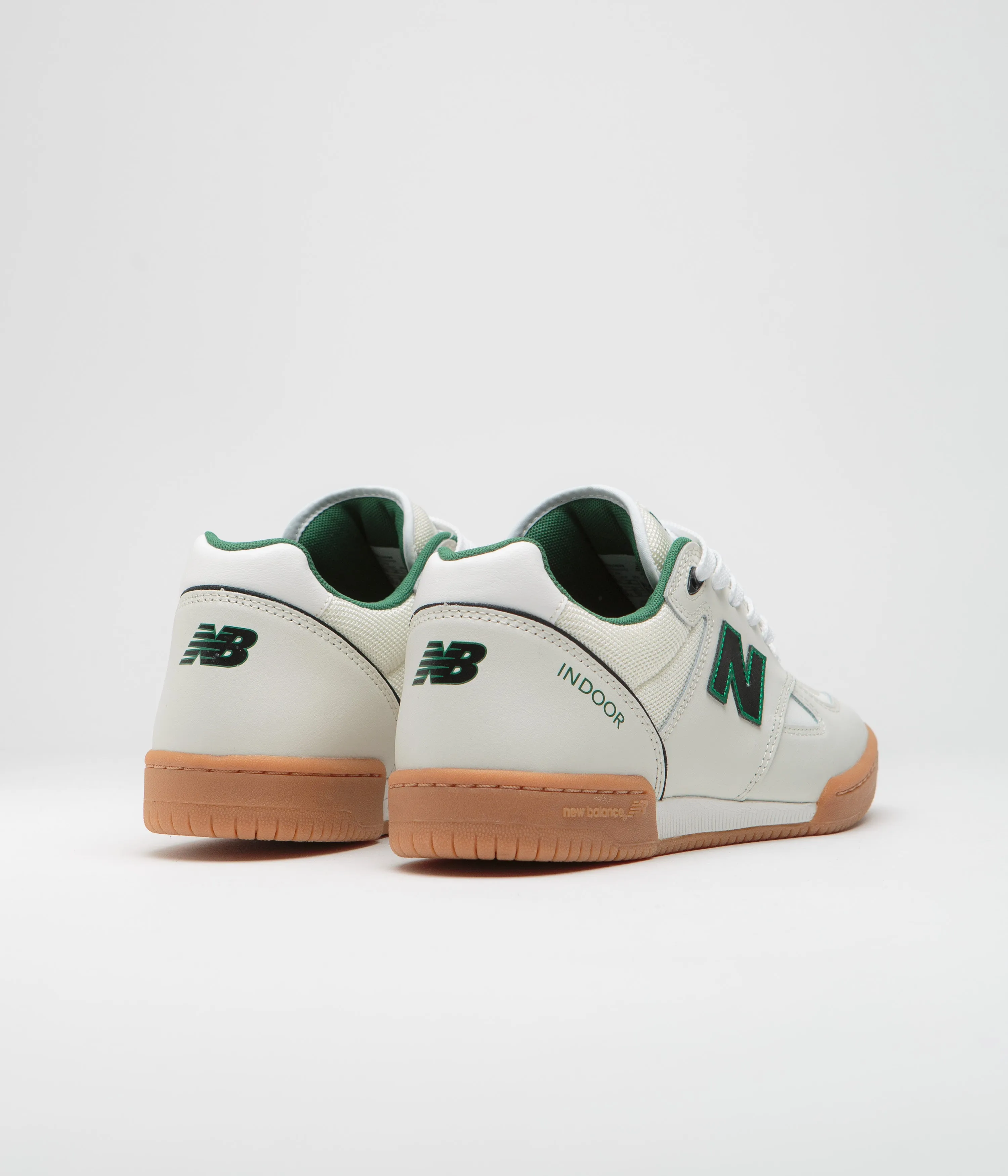 New Balance Numeric 600 Tom Knox Shoes - White / Gum
