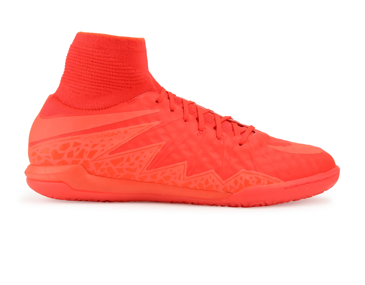 Nike Men's HypervenomX Proximo Indoor Soccer Shoes Bright Crimson/Hyper Orange