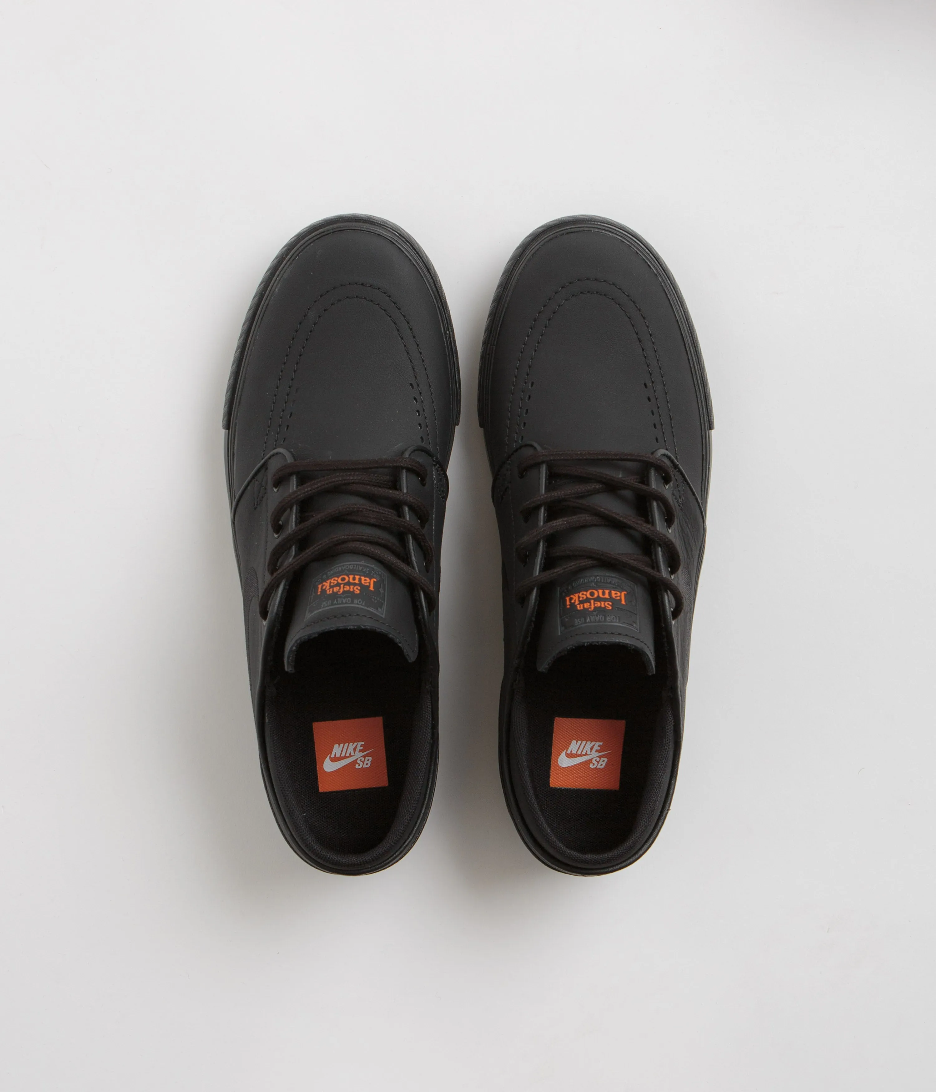 Nike SB Orange Label Janoski OG  Shoes - Black / Black - Black - Black