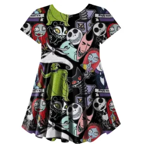 NMBC Patch Skater Dress