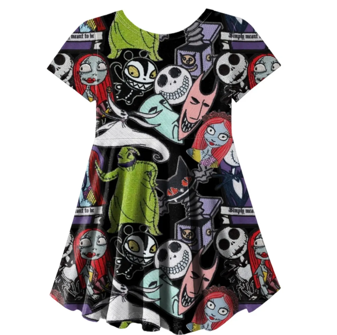 NMBC Patch Skater Dress