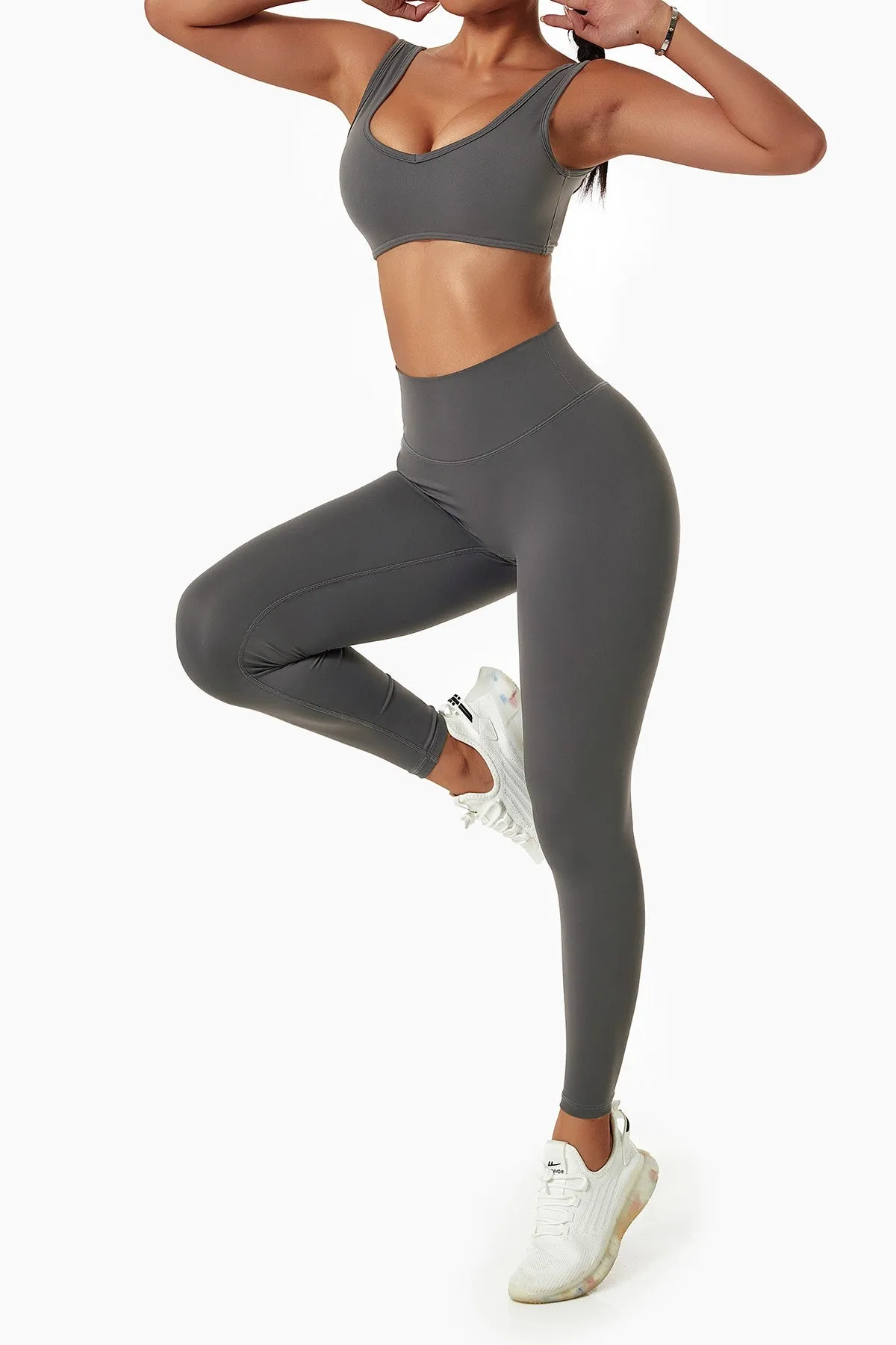 No Front Seam Butt-Sculpting Leggings
