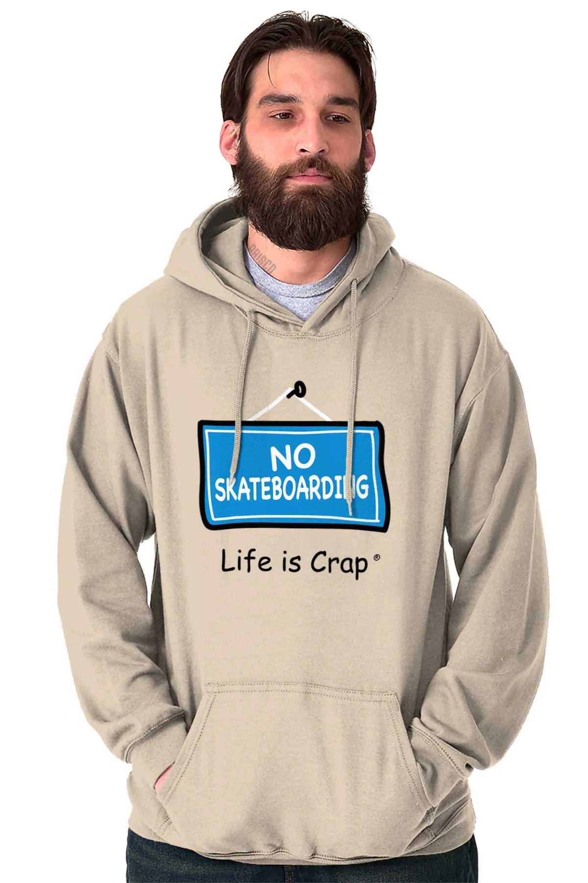 No Skateboarding Hoodie