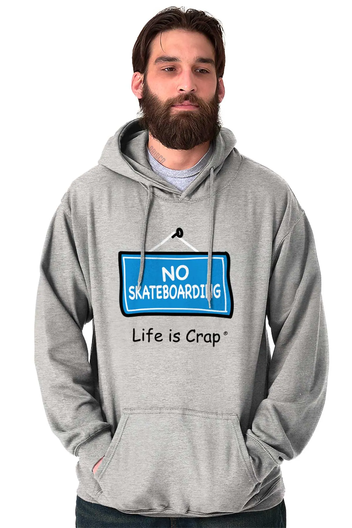 No Skateboarding Hoodie