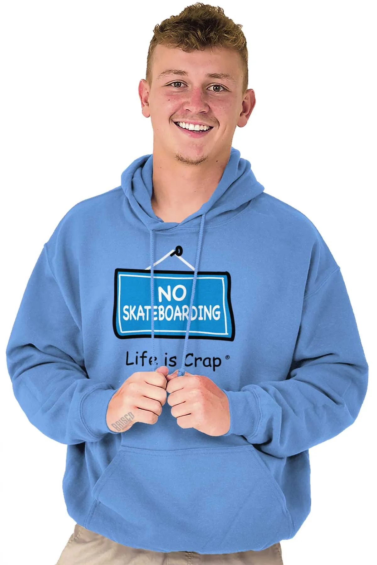 No Skateboarding Hoodie