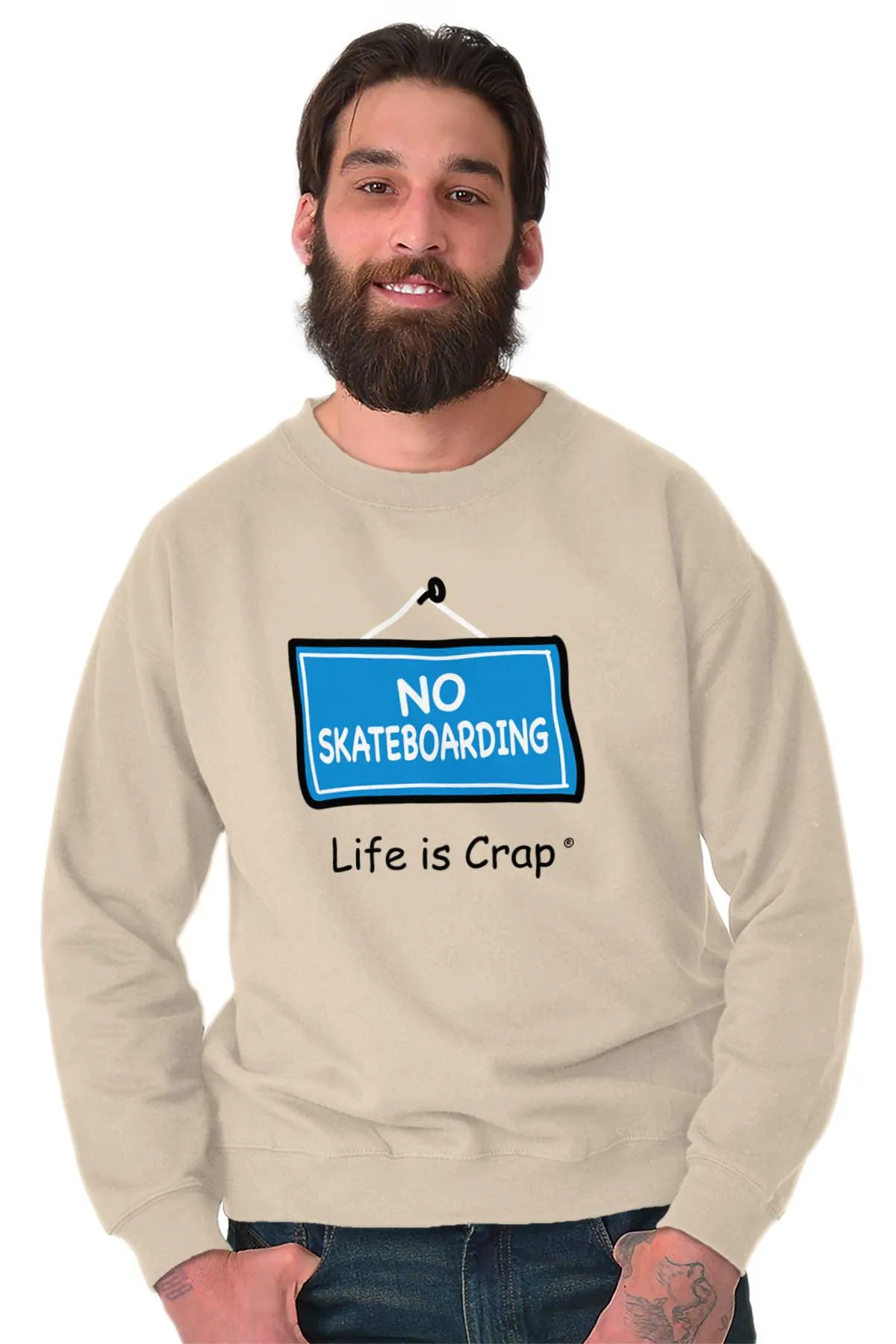 No Skateboarding Sweatshirt