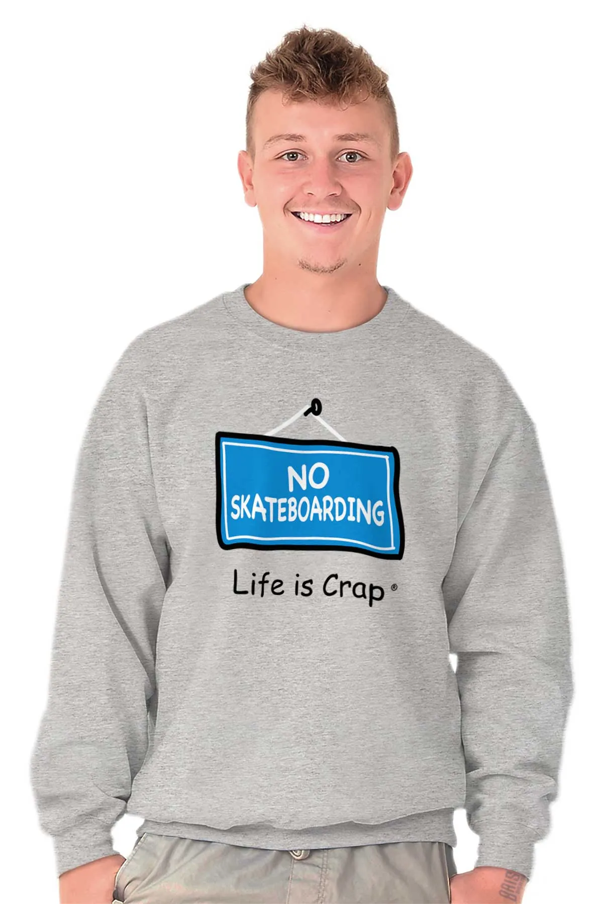 No Skateboarding Sweatshirt