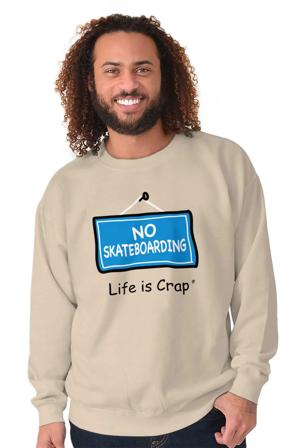 No Skateboarding Sweatshirt