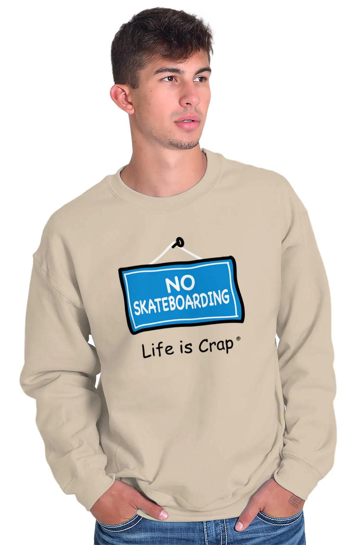 No Skateboarding Sweatshirt