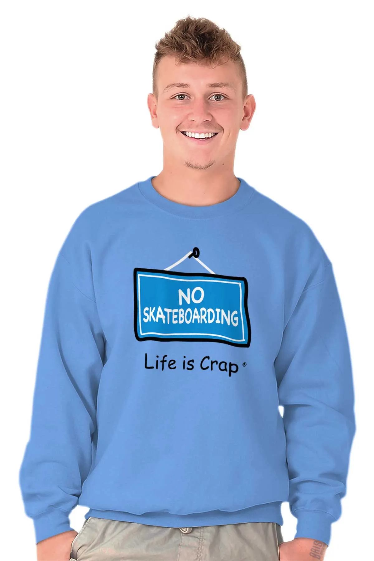 No Skateboarding Sweatshirt