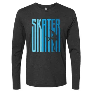 Ombré Skater Long Sleeve Crew